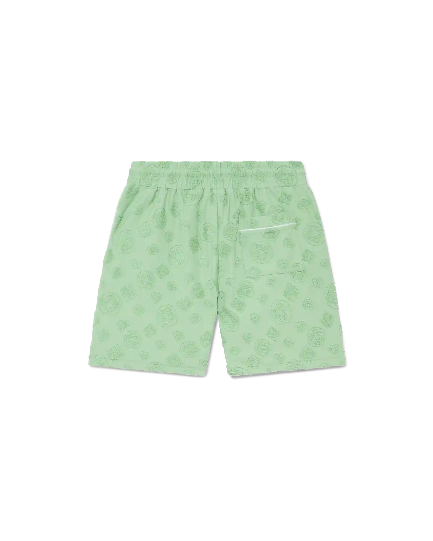 Short en éponge monogrammé