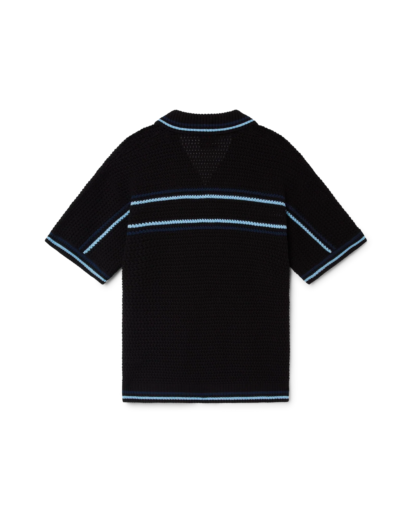 Chemise à manches courtes en crochet de coton Tennis