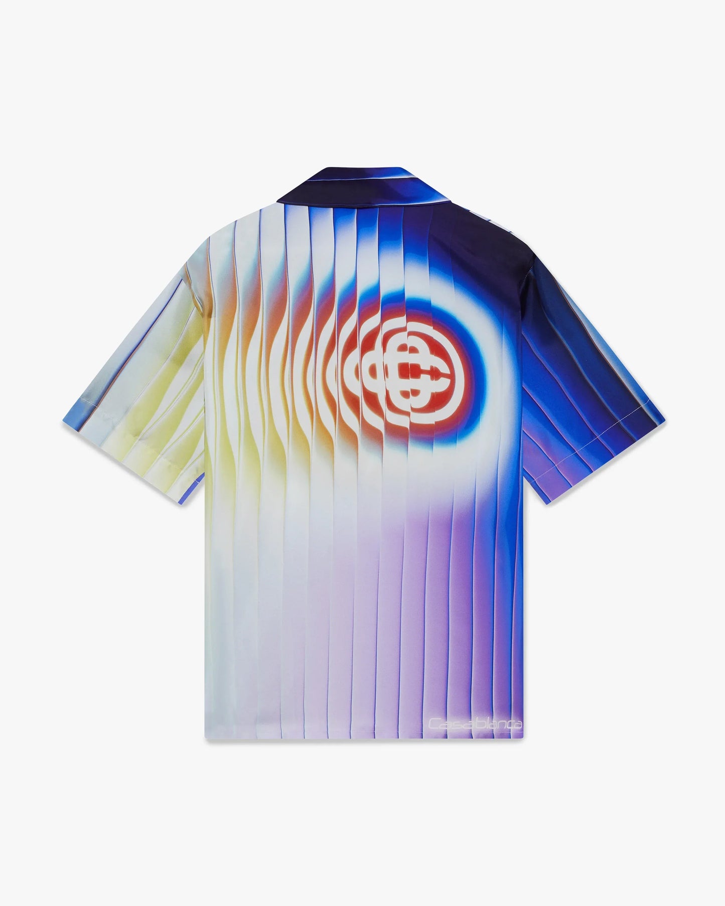 Chemise en soie à manches courtes Shockwave