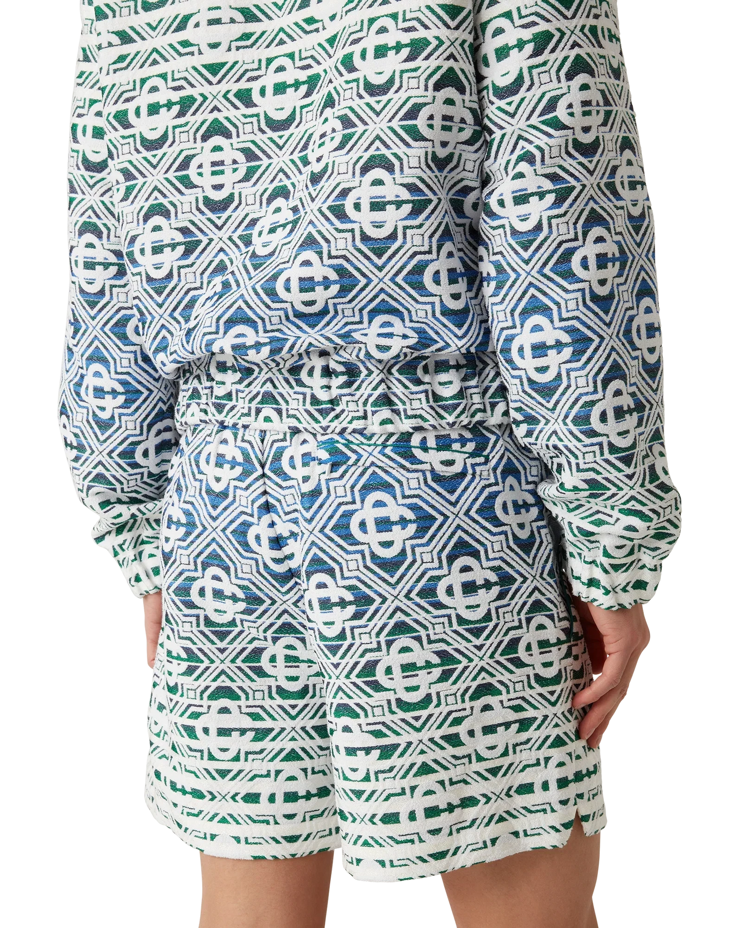 Shorts en éponge Monogram Gradient