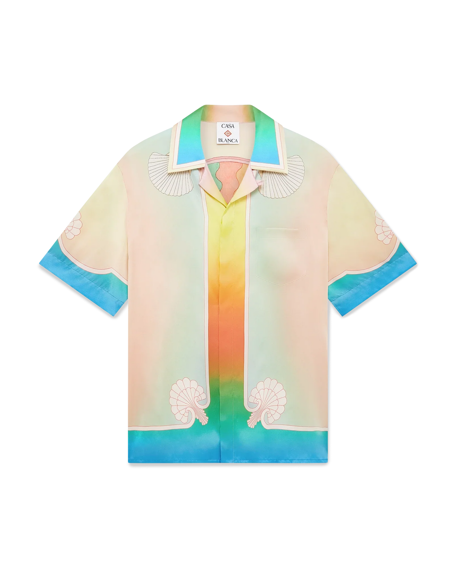 Chemise en Soie Manches Courtes Lucid Dreams