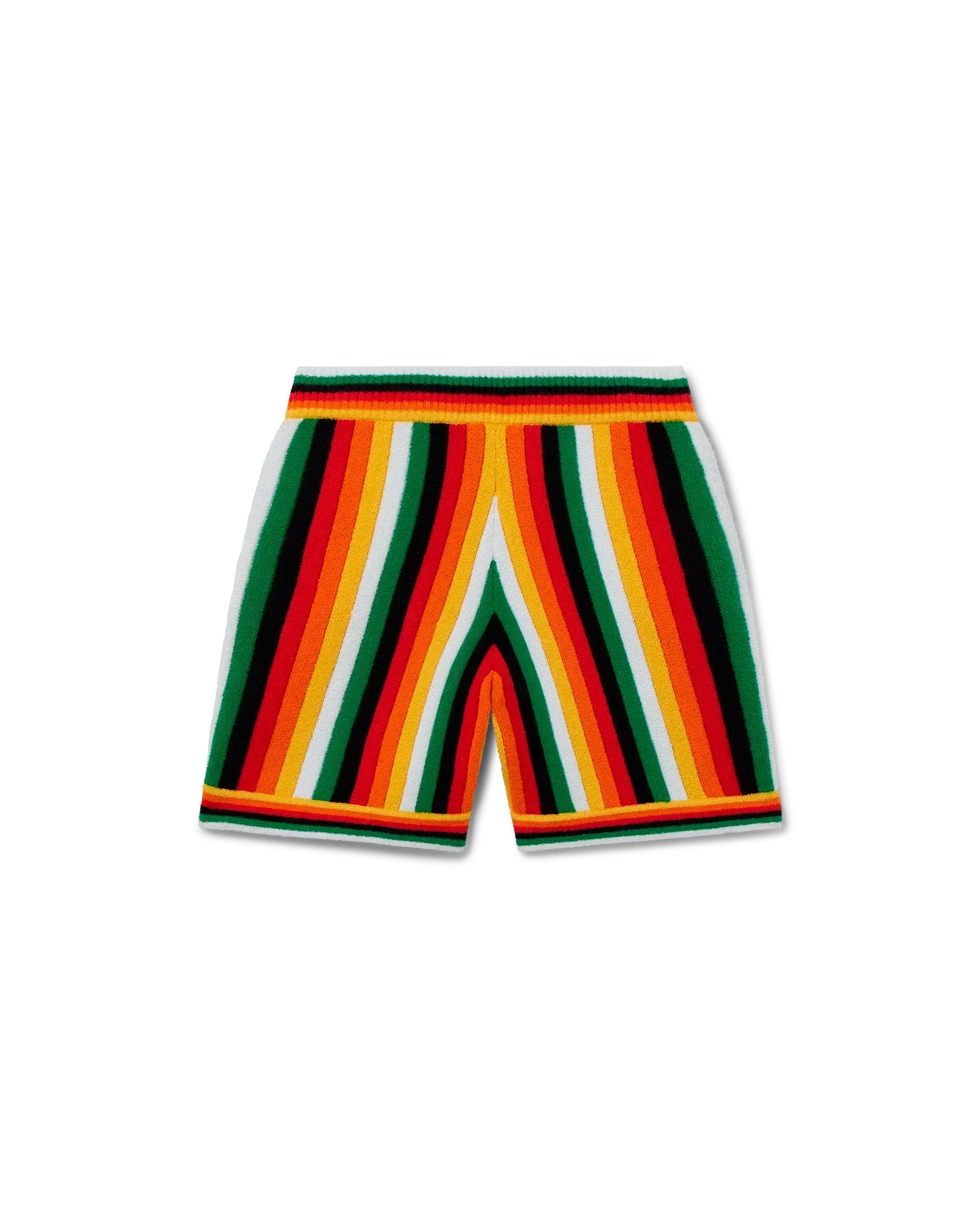 Shorts éponges rayés