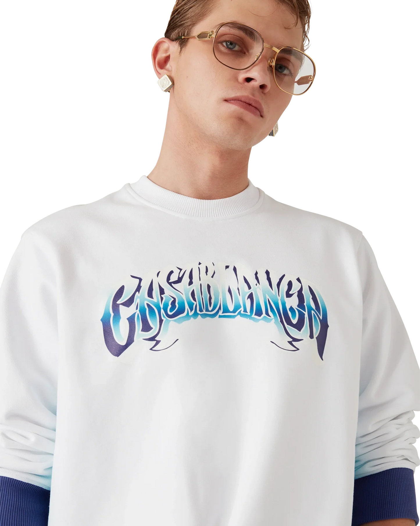 Blue Fade Sweatshirt