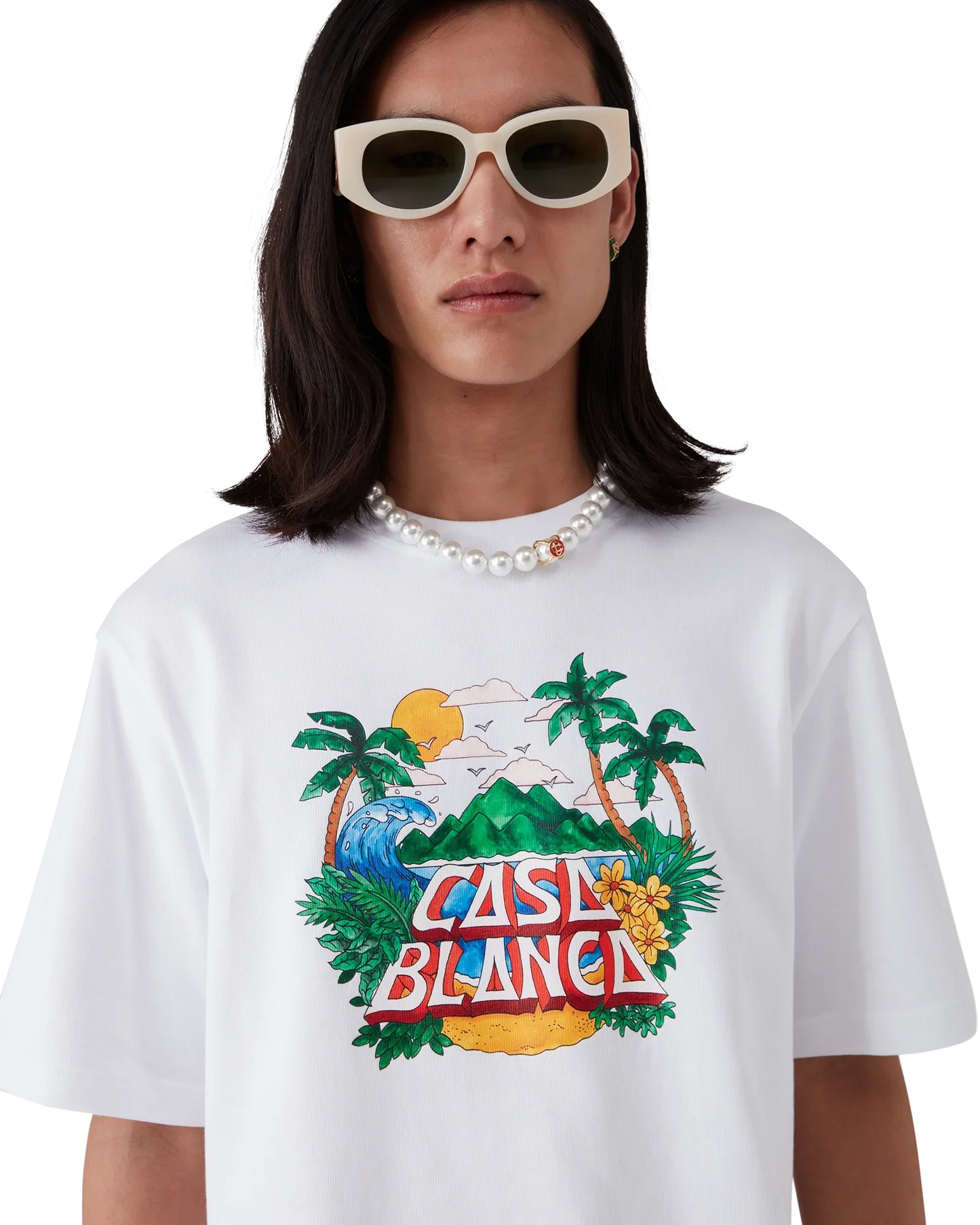 Casa Beach Wave Short Sleeve T-Shirt