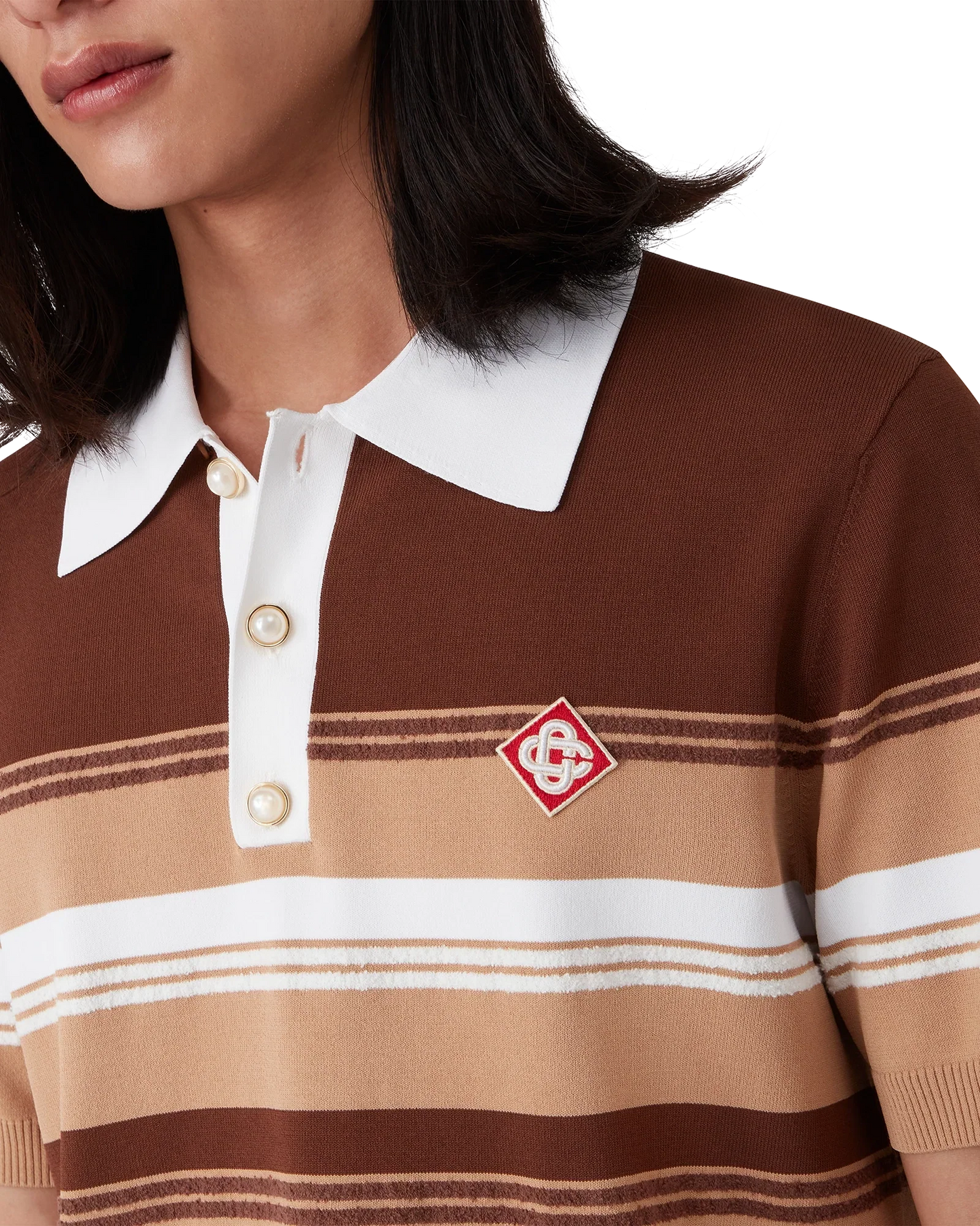Polo rayé