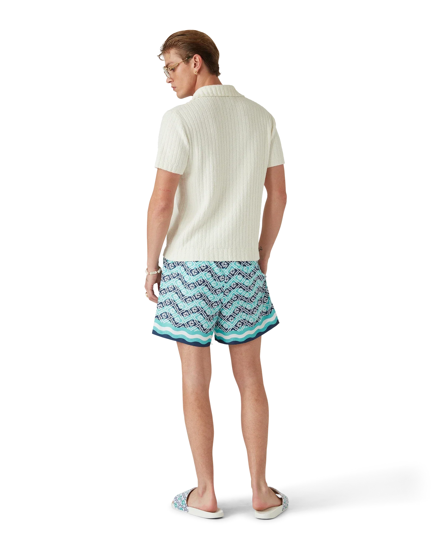 Short de bain Monogram Wave