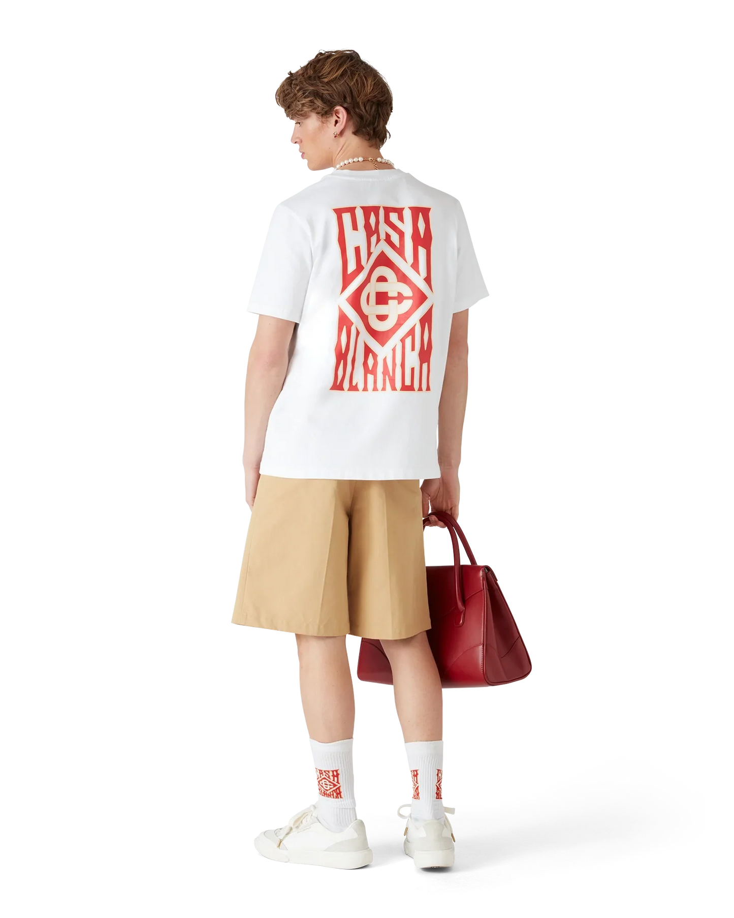 Shorts plissés en coton
