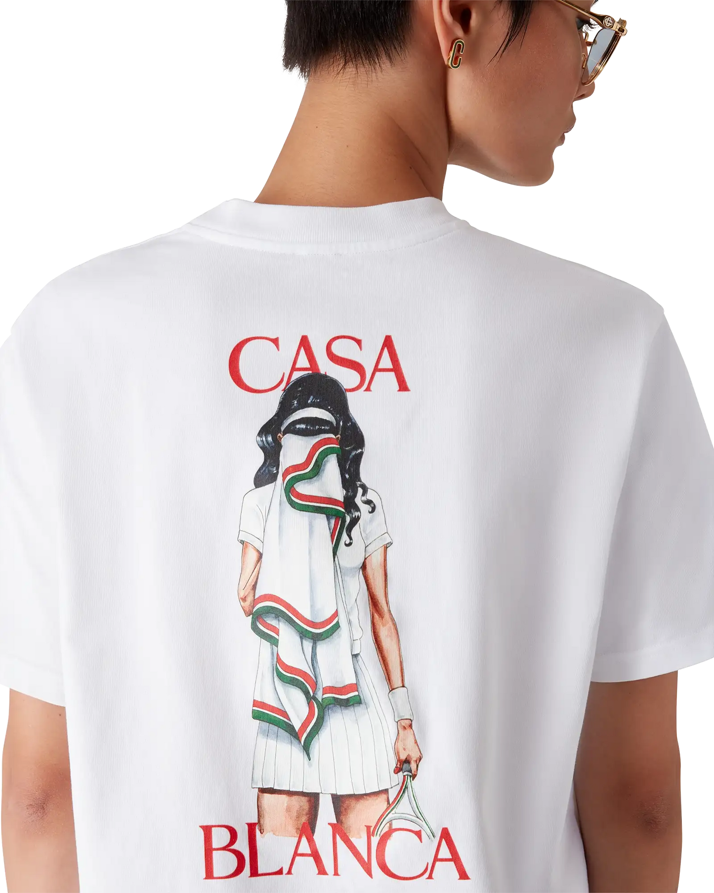 T-shirt à manches courtes Tennis Girl