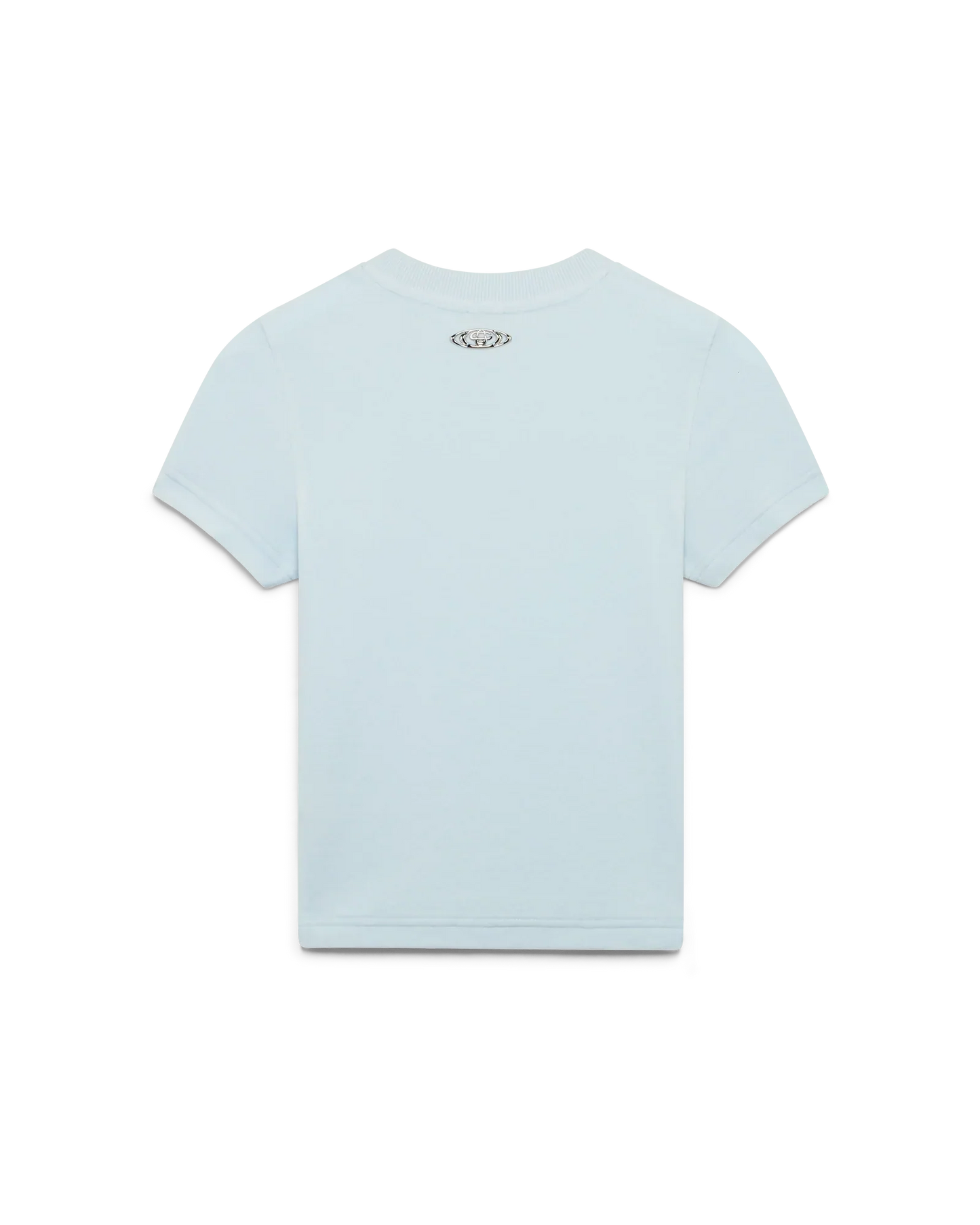 T-shirt femme en velours à manches courtes