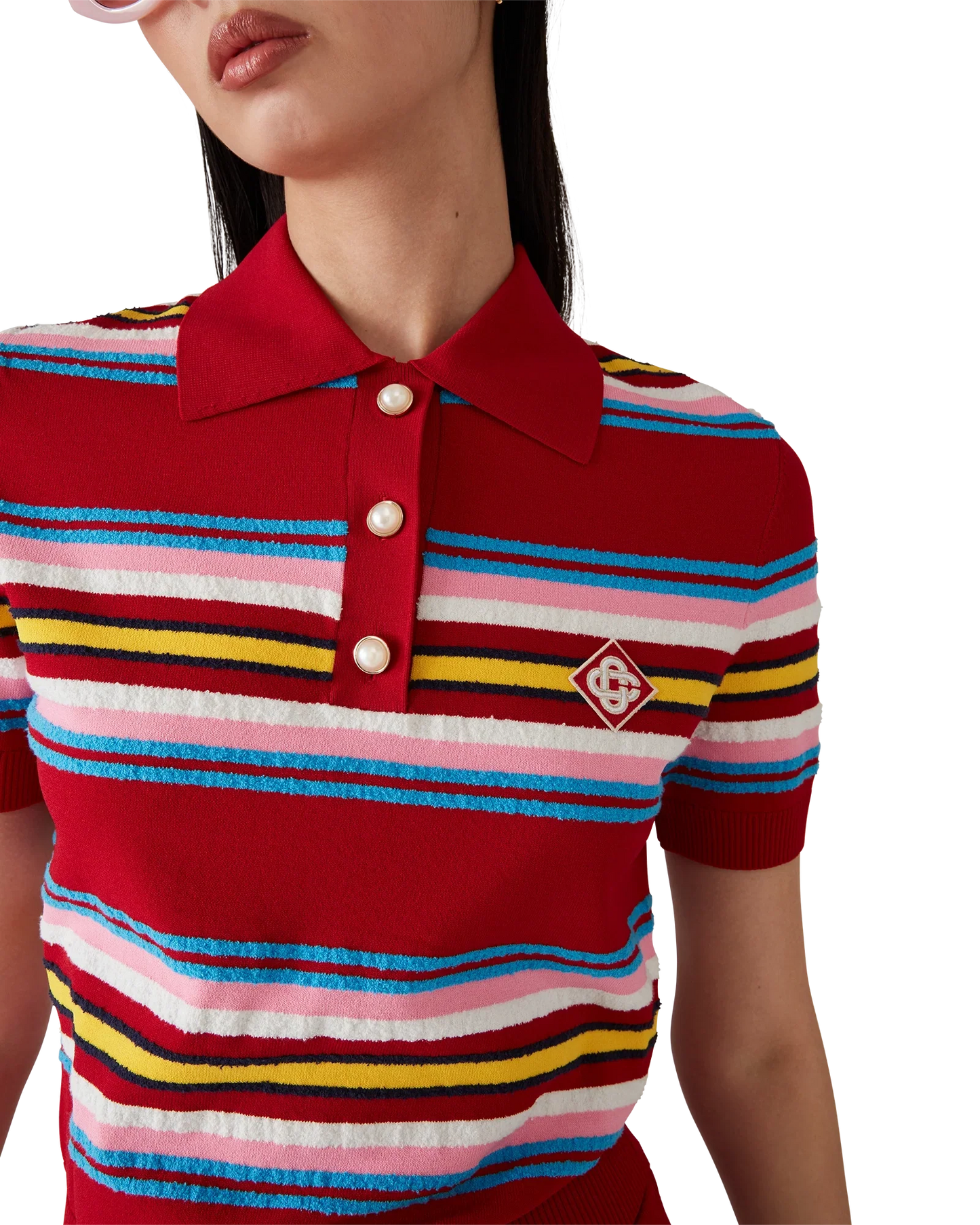 Polo rayé