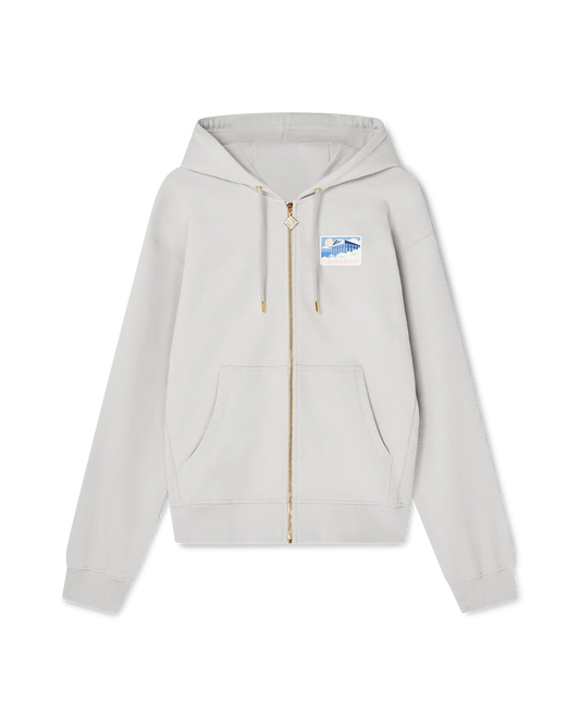 Sweat-shirt à capuche temple grec