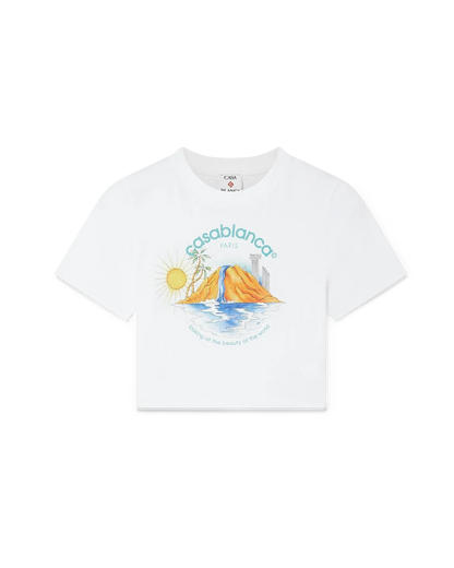 Oasis Cropped Short Sleeve T-Shirt