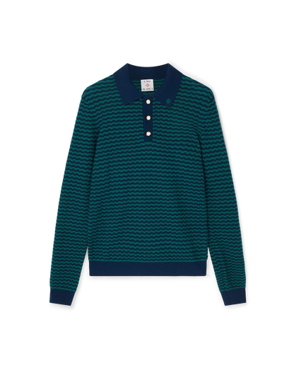 Mini Wave Polo Shirt