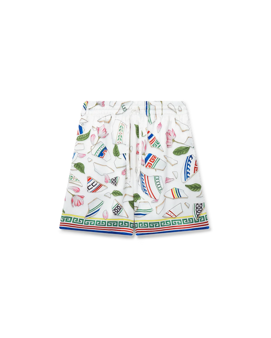 Le Vase Brise Silk Shorts