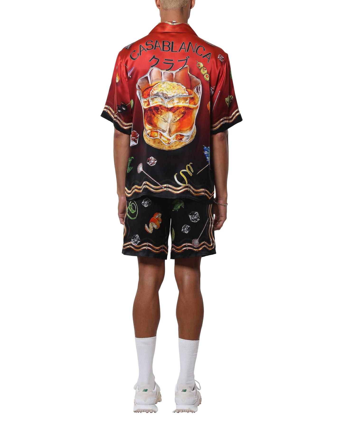 Chemise en soie Sunset Casa Club