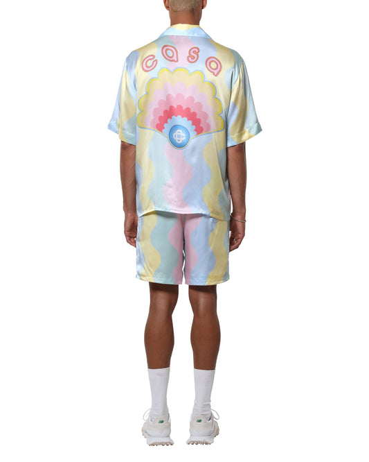Casa Shell Wave Silk Shirt