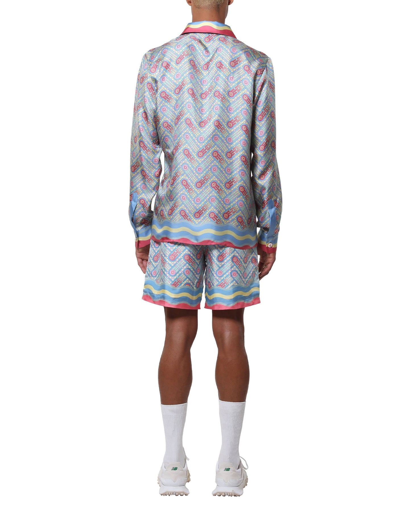 Chemise en soie Candy Ping Pong