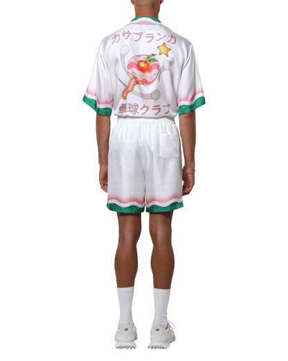 Shorts en soie Le Jeu De Ping Pong