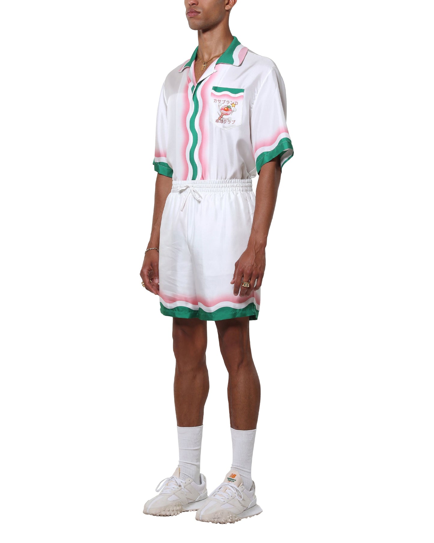 Shorts en soie Le Jeu De Ping Pong