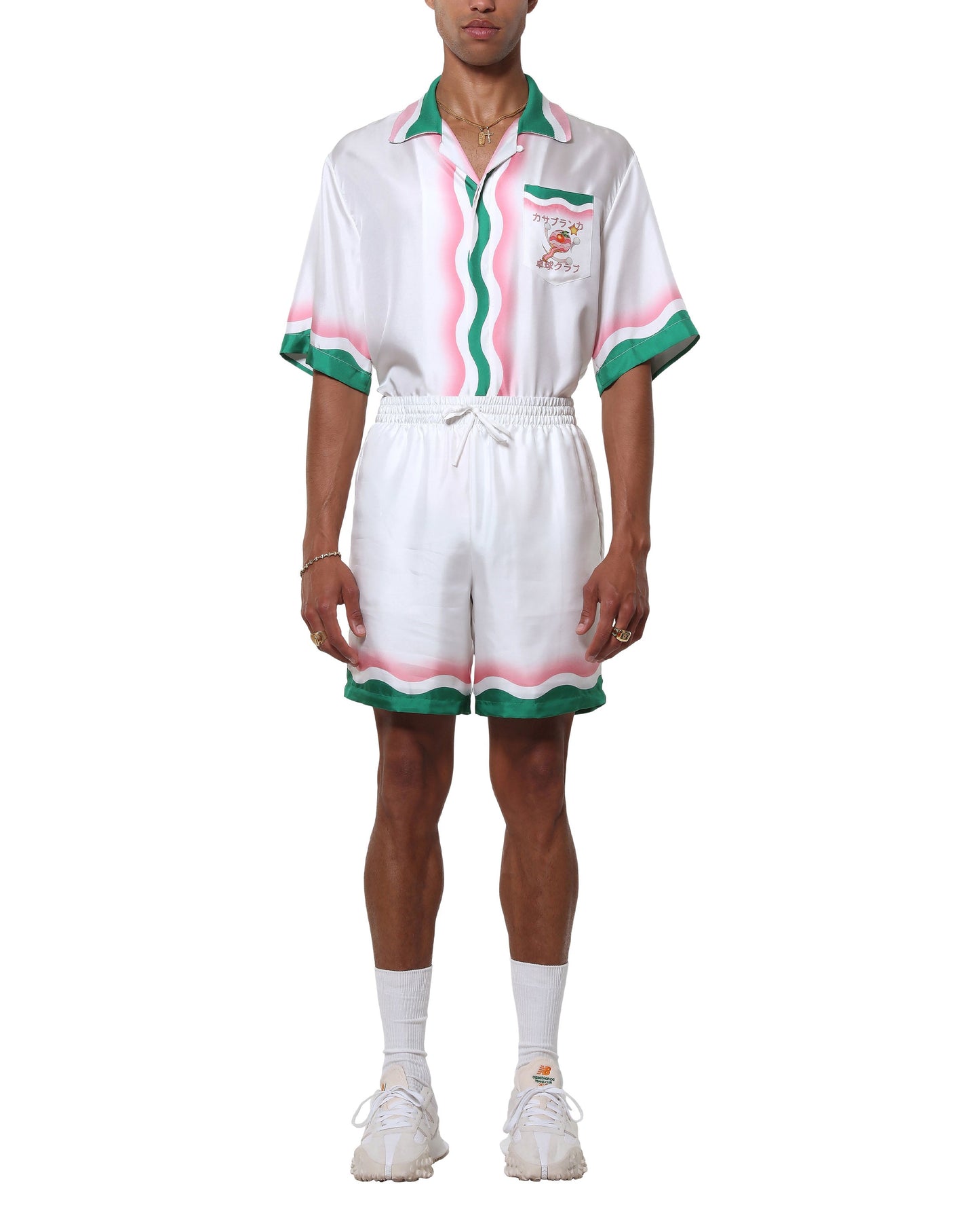 Shorts en soie Le Jeu De Ping Pong
