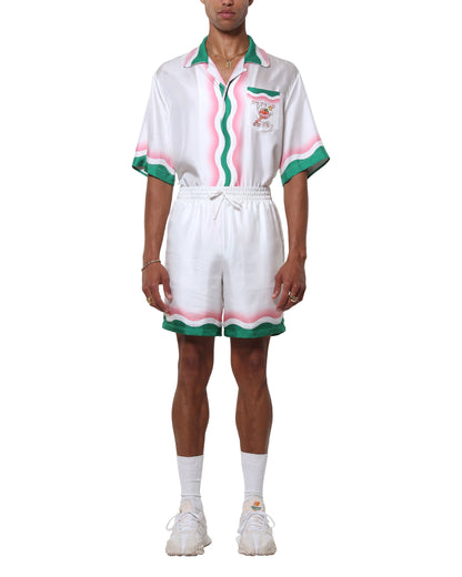 Shorts en soie Le Jeu De Ping Pong