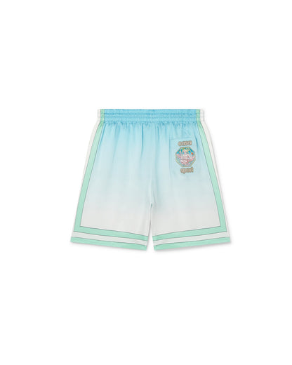 Short en soie Casa Sport