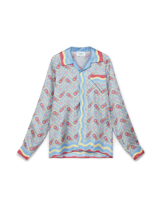 Candy Ping Pong Silk Shirt