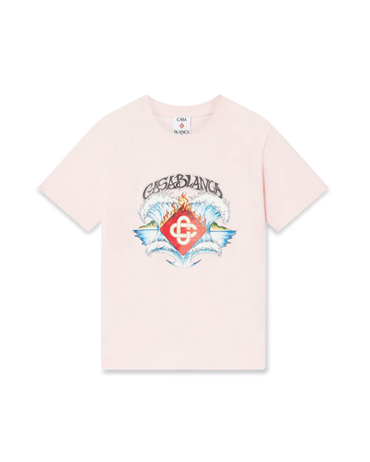 T-shirt à manches courtes enfant "Vagues"