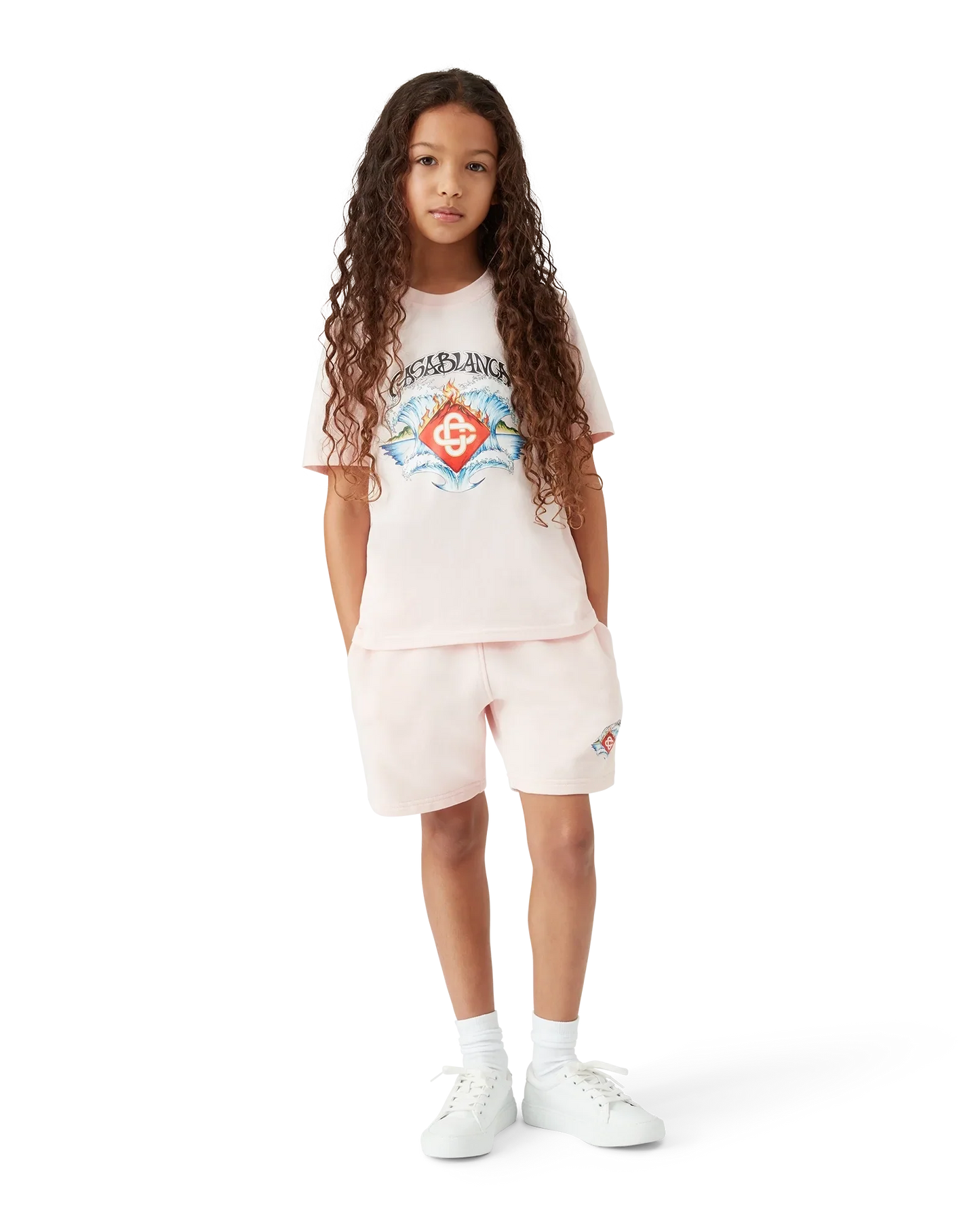 T-shirt à manches courtes enfant "Vagues"