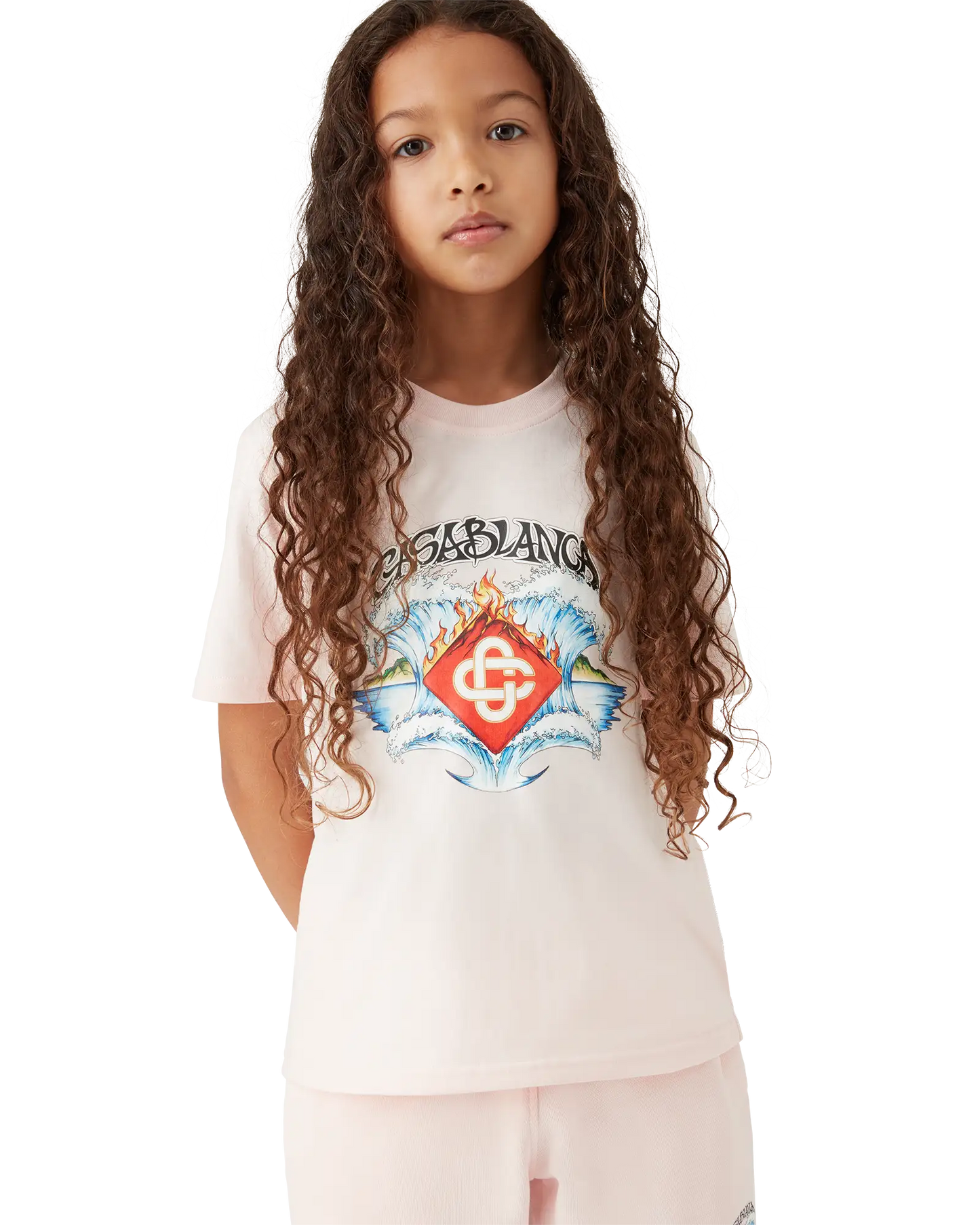T-shirt à manches courtes enfant "Vagues"