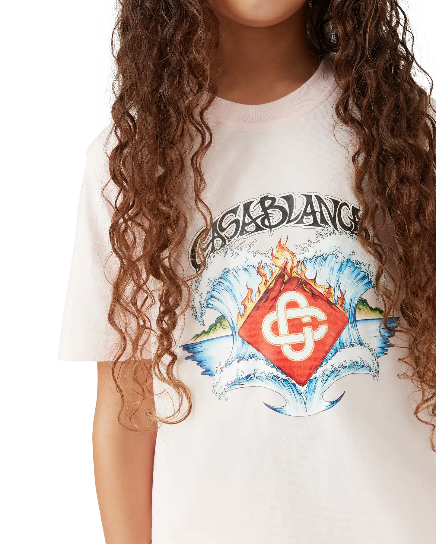 T-shirt à manches courtes enfant "Vagues"