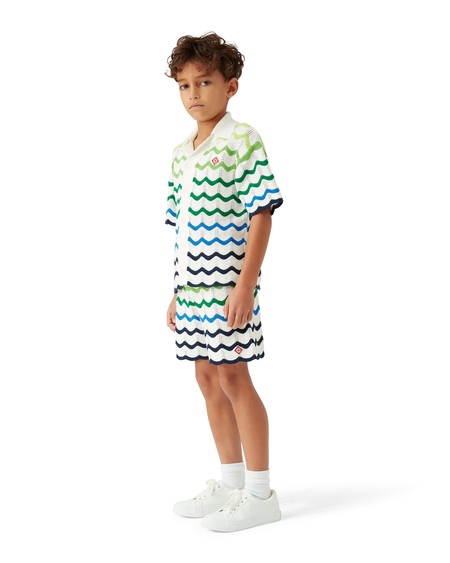 Short en tricot dégradé pour enfants