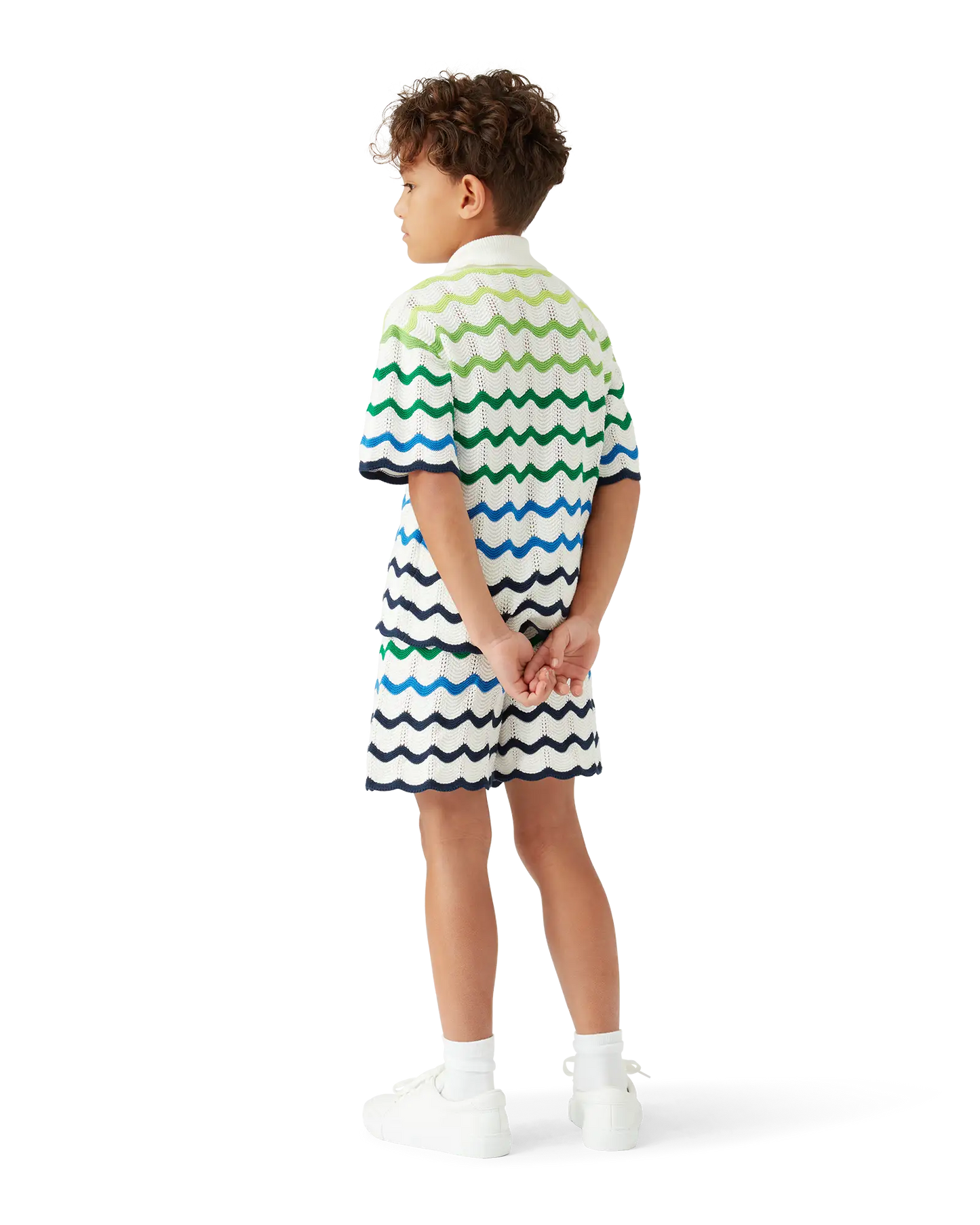 Short en tricot dégradé pour enfants