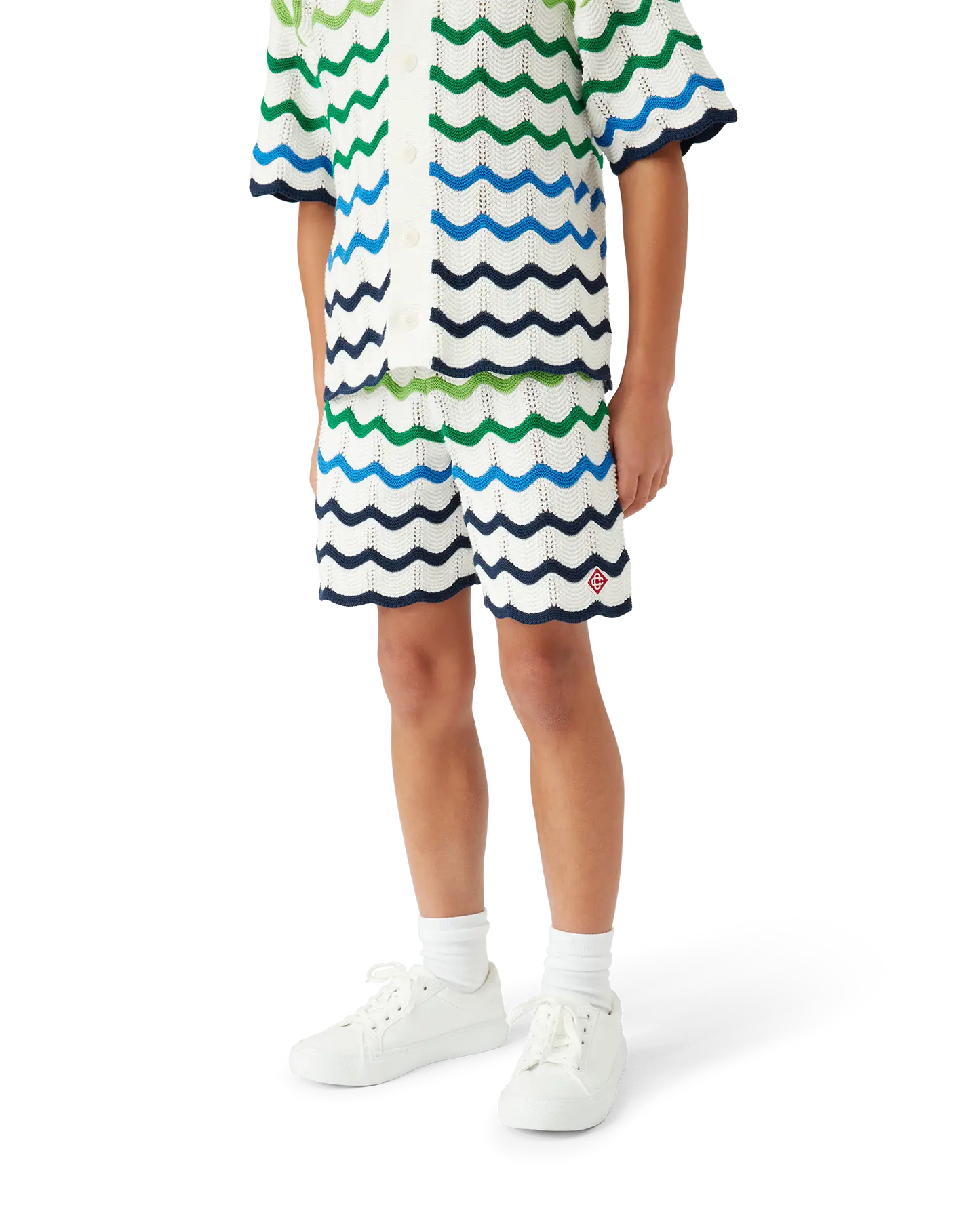 Short en tricot dégradé pour enfants