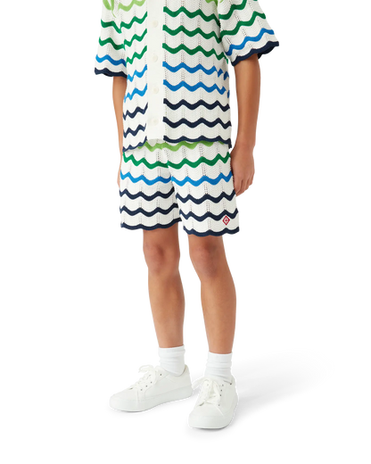 Short en tricot dégradé pour enfants