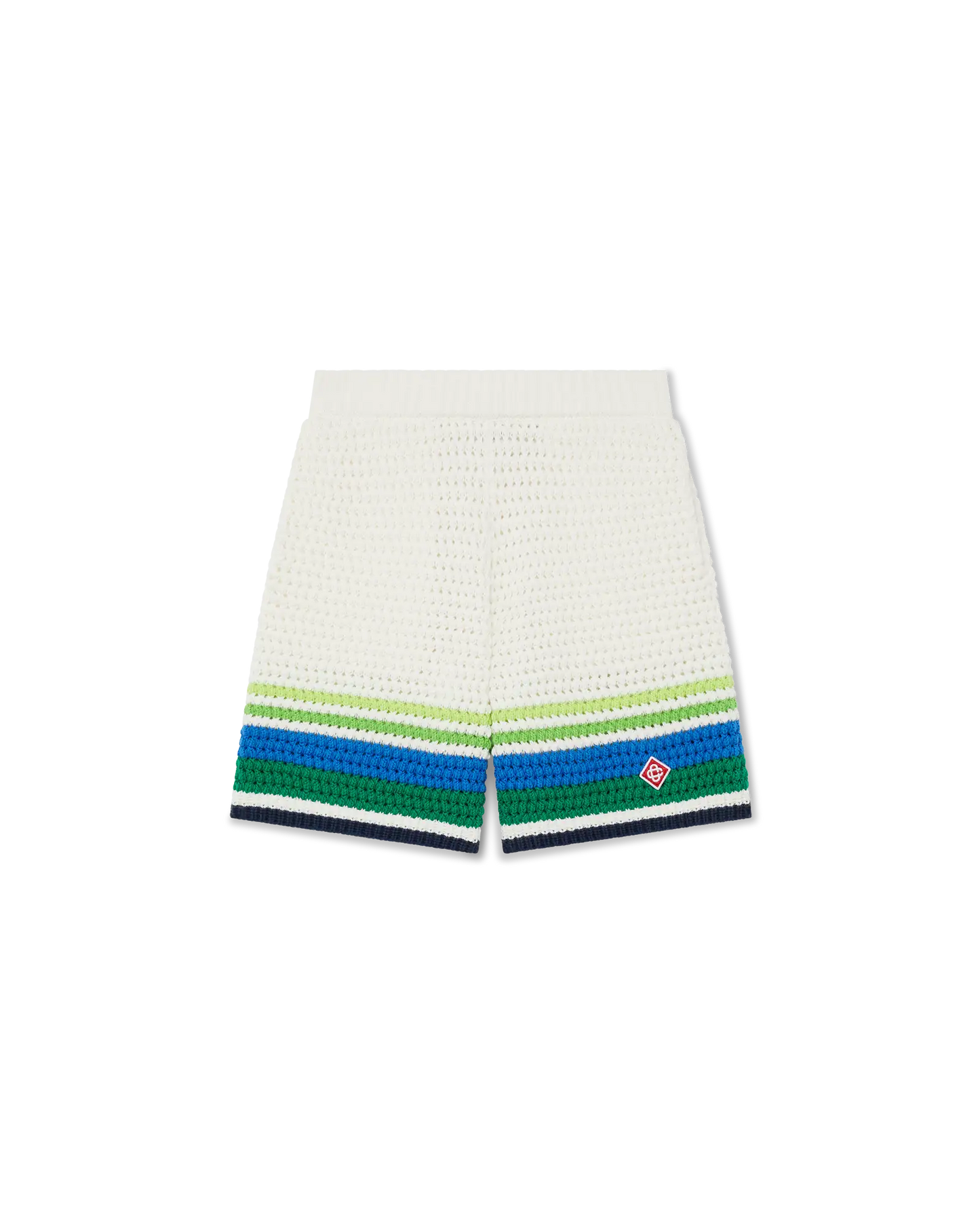 Short en maille rayé de tennis pour enfants