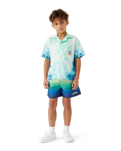 Chemise Lotus à Manches Courtes pour Enfants