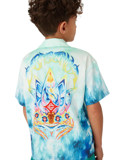 Chemise Lotus à Manches Courtes pour Enfants