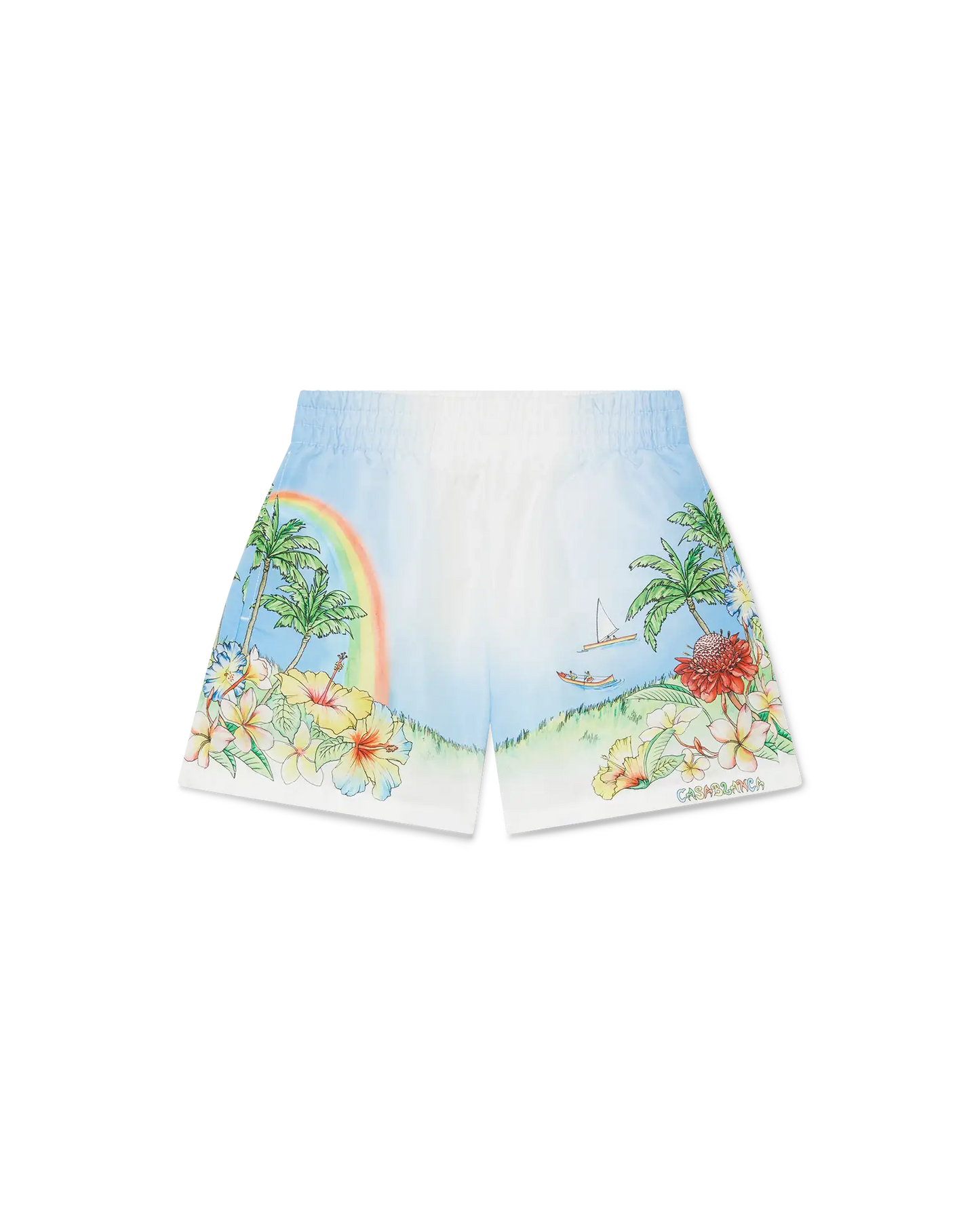Short de bain hawaïen pour enfant