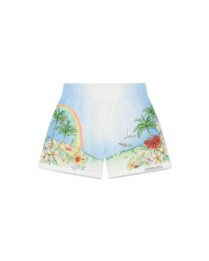 Short de bain hawaïen pour enfant