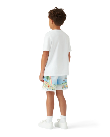 Short de bain hawaïen pour enfant