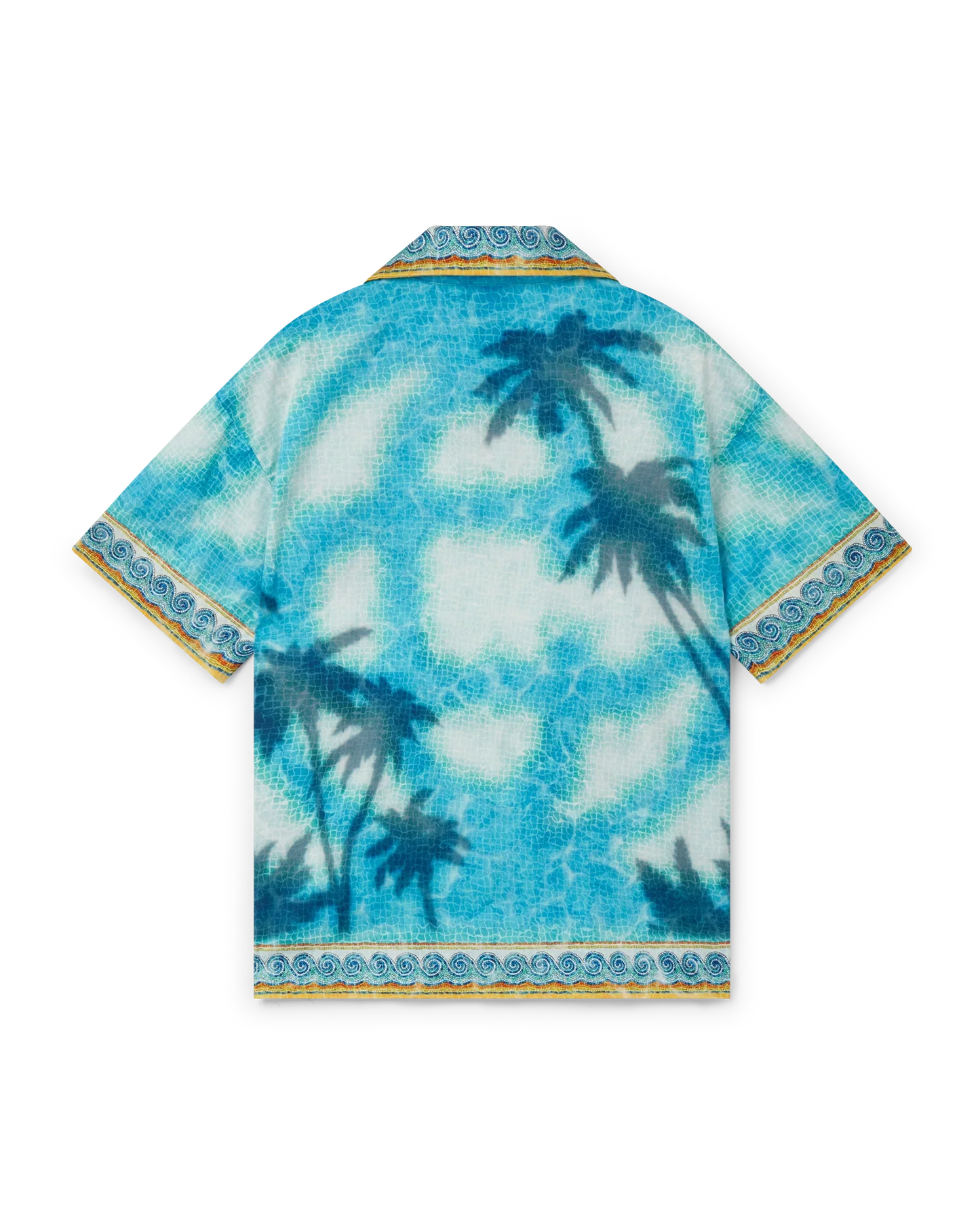 Chemise à manches courtes emblème bord de piscine