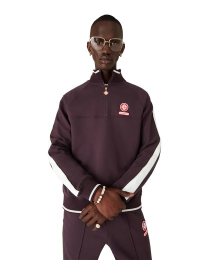 Sweat-shirt Laurel à col zippé