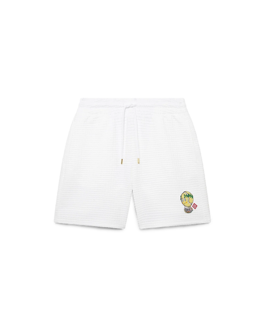 Tennis Mascot Quilted Sweatshorts