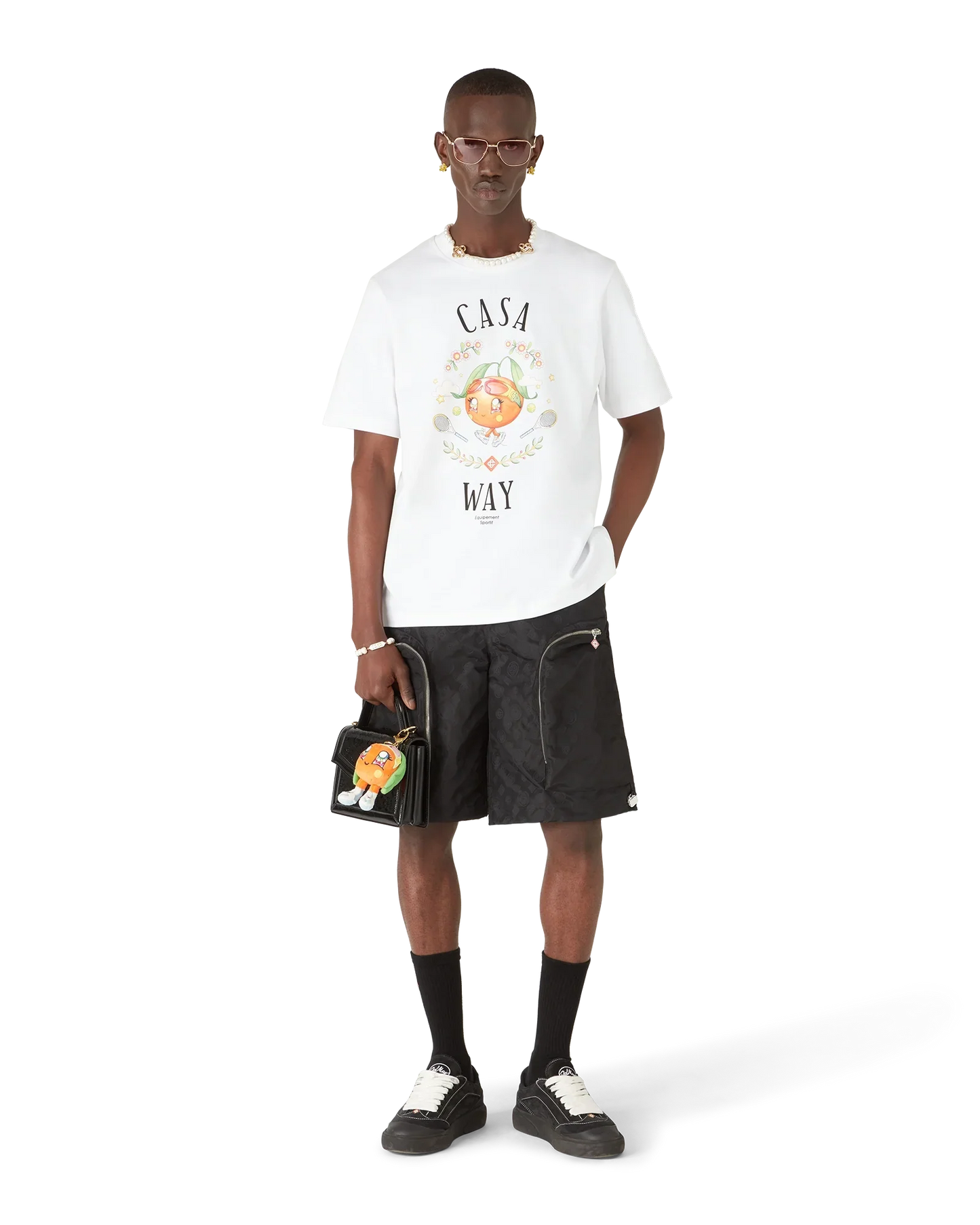 T-shirt à manches courtes Casa Way Orange Mascot