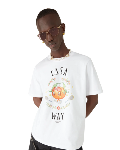 T-shirt à manches courtes Casa Way Orange Mascot