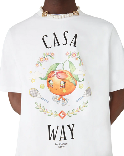 T-shirt à manches courtes Casa Way Orange Mascot
