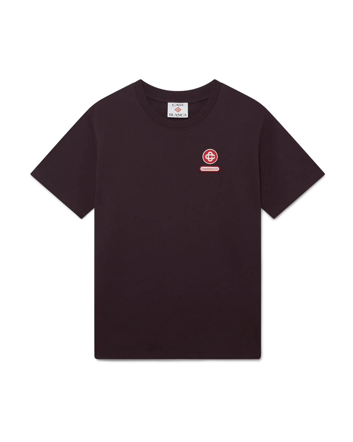 T-shirt à manches courtes avec écusson logo