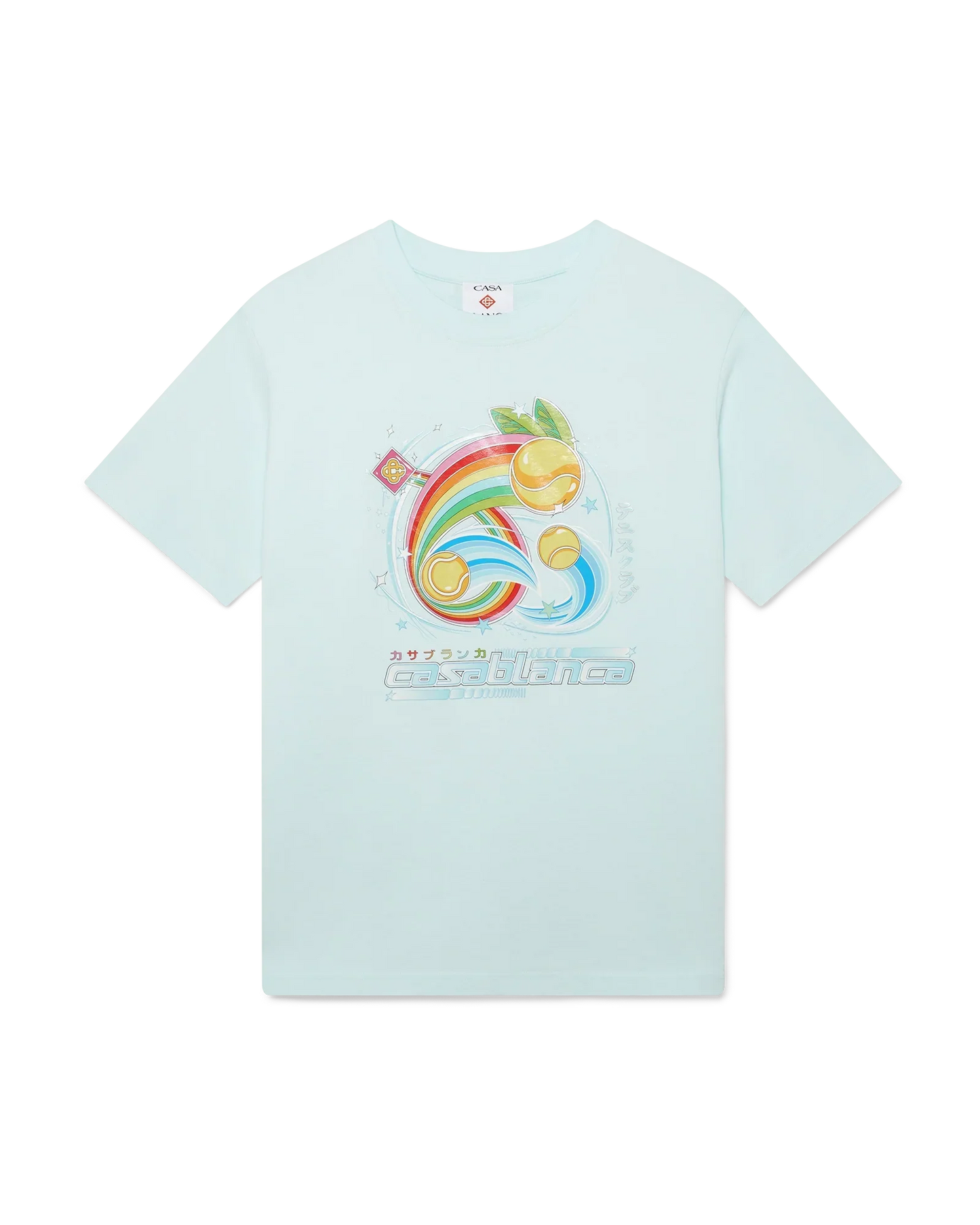 T-shirt à manches courtes balle de tennis manga