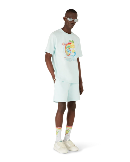 T-shirt à manches courtes balle de tennis manga